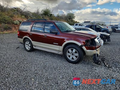 Czwarte zdjęcie samochodu z boku: 2007 FORD EXPEDITION EDDIE BAUER VIN:1FMFU18577LA43582 - miniatura