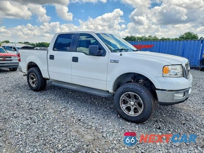 Czwarte zdjęcie samochodu z boku: 2005 FORD F150 SUPERCREW VIN:1FTPW14575KC61887 - miniatura