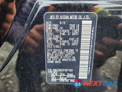 Zdjęcie 13 z 13 samochodu: 2015 INFINITI QX80 BASE VIN:JN8AZ2NCXF9371801 - miniatura