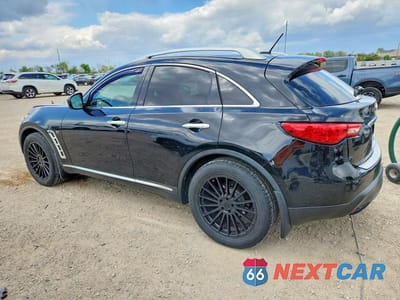 Drugie zdjęcie samochodu z przodu: 2014 INFINITI QX70 BASE VIN:JN8CS1MWXEM412281 - miniatura