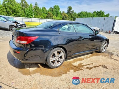 Trzecie zdjęcie samochodu z tyłu: 2012 LEXUS IS 350 VIN:JTHFE2C27C2507246 - miniatura
