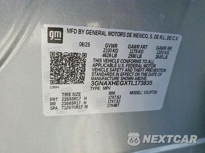 Zdjęcie 12 z 12 samochodu: 2026 CHEVROLET EQUINOX LT VIN:3GNAXHEGXTL173835 - miniatura