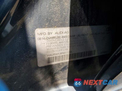 Zdjęcie 12 z 12 samochodu: 2015 AUDI A4 PREMIUM PLUS VIN:WAUFFAFL9FN011295 - miniatura