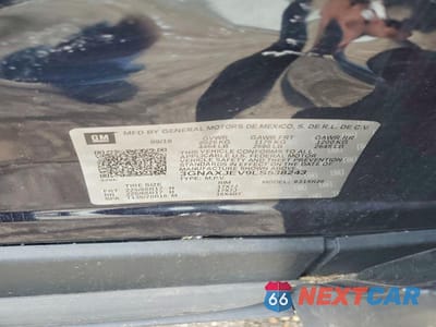 Zdjęcie 13 z 13 samochodu: 2020 CHEVROLET EQUINOX LT VIN:3GNAXJEV9LS538243 - miniatura