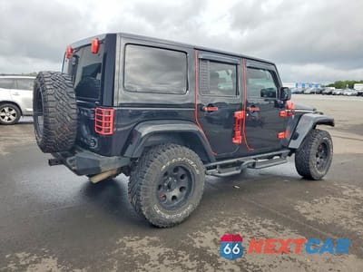 Trzecie zdjęcie samochodu z tyłu: 2015 JEEP WRANGLER UNLIMITED SAHARA VIN:1C4HJWEG5FL614235 - miniatura