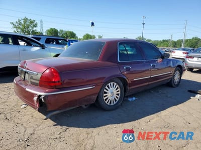 Trzecie zdjęcie samochodu z tyłu: 2006 MERCURY GRAND MARQUIS VIN:2MHFM75W96X641891 - miniatura