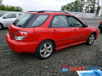 Trzecie zdjęcie samochodu z tyłu: 2006 SUBARU IMPREZA 2.5I SPORTS WAGON VIN:JF1GG67626H817736 - miniatura