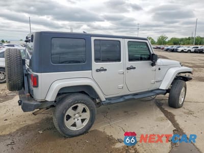 Trzecie zdjęcie samochodu z tyłu: 2009 JEEP WRANGLER UNLIMITED SAHARA VIN:1J4GA59119L751666 - miniatura