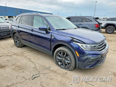 Czwarte zdjęcie samochodu z boku: 2023 VOLKSWAGEN TIGUAN SE VIN:3VVMB7AX6PM024344 - miniatura