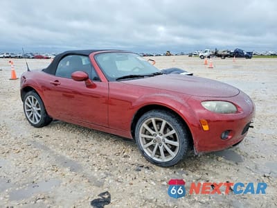 Czwarte zdjęcie samochodu z boku: 2007 MAZDA MX-5 MIATA VIN:JM1NC25FX70137382 - miniatura