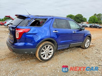 Trzecie zdjęcie samochodu z tyłu: 2013 FORD EXPLORER LIMITED VIN:1FM5K7F91DGA65544 - miniatura