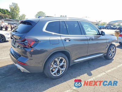 Trzecie zdjęcie samochodu z tyłu: 2024 BMW X3 SDRIVE30I VIN:5UX43DP09R9T63040 - miniatura