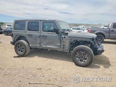 Czwarte zdjęcie samochodu z boku: 2021 JEEP WRANGLER UNLIMITED RUBICON 4XE VIN:1C4JJXR67MW858019 - miniatura