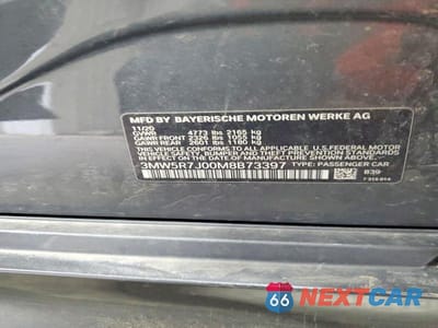 Zdjęcie 12 z 12 samochodu: 2021 BMW 330XI VIN:3MW5R7J00M8B73397 - miniatura
