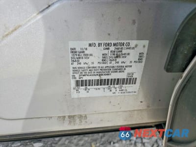 Zdjęcie 12 z 12 samochodu: 2019 FORD EDGE SE VIN:2FMPK4G92KBB30881 - miniatura