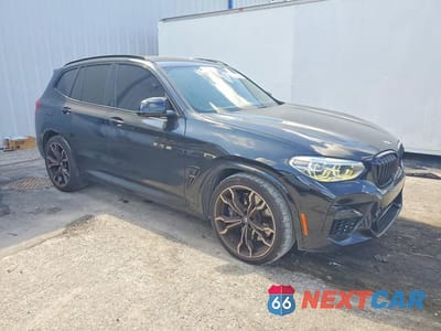Czwarte zdjęcie samochodu z boku: 2020 BMW X3 M COMPETITION VIN:5YMTS0C06LLT11140 - miniatura