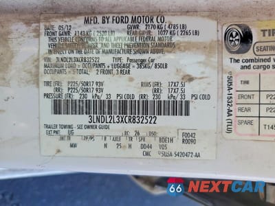 Zdjęcie 12 z 12 samochodu: 2012 LINCOLN MKZ HYBRID VIN:3LNDL2L3XCR832522 - miniatura