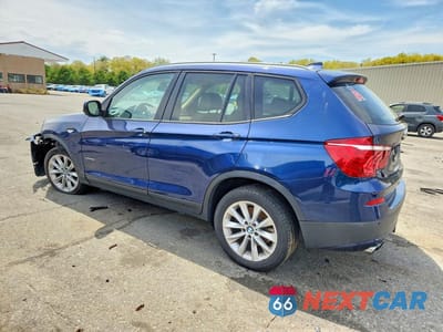 Drugie zdjęcie samochodu z przodu: 2013 BMW X3 XDRIVE28I VIN:5UXWX9C54D0A11706 - miniatura