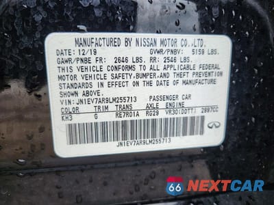 Zdjęcie 13 z 13 samochodu: 2020 INFINITI Q50 3.0T LUXE VIN:JN1EV7AR9LM255713 - miniatura