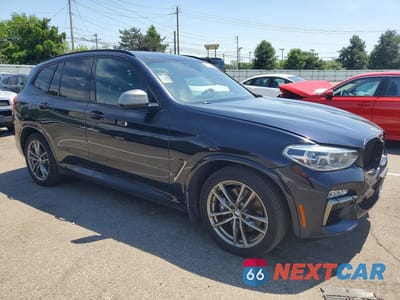 Czwarte zdjęcie samochodu z boku: 2019 BMW X3 XDRIVEM40I VIN:5UXTS3C58K0Z03790 - miniatura