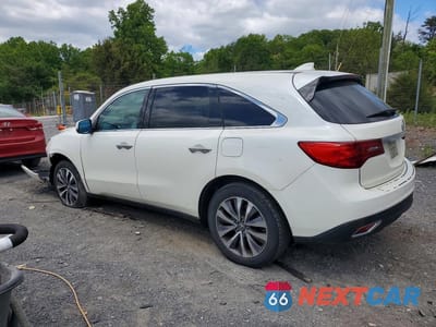 Drugie zdjęcie samochodu z przodu: 2016 ACURA MDX TECHNOLOGY VIN:5FRYD4H48GB041685 - miniatura
