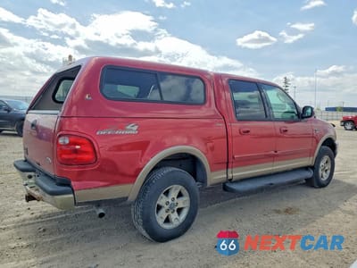 Trzecie zdjęcie samochodu z tyłu: 2002 FORD F150 SUPERCREW VIN:1FTRW08L72KC07514 - miniatura