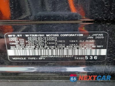 Zdjęcie 13 z 13 samochodu: 2025 MITSUBISHI ECLIPSE CROSS SE VIN:JA4ATWAA9SZ014607 - miniatura