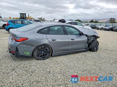 Trzecie zdjęcie samochodu z tyłu: 2023 BMW I4 EDRIVE 35 VIN:WBY43AW0XPFP57516 - miniatura