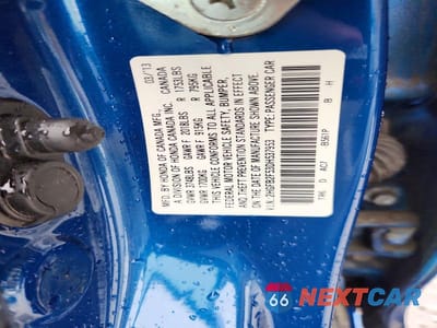 Zdjęcie 12 z 12 samochodu: 2013 HONDA CIVIC LX VIN:2HGFB2F53DH537953 - miniatura