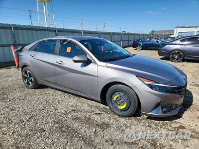 Czwarte zdjęcie samochodu z boku: 2023 HYUNDAI ELANTRA LIMITED VIN:KMHLN4AJ7PU088900 - miniatura