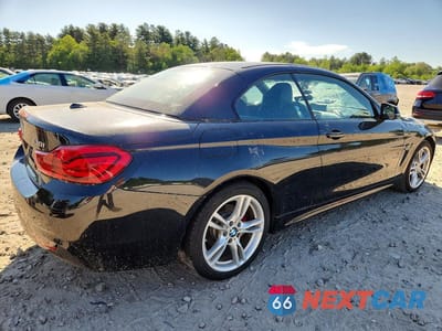 Trzecie zdjęcie samochodu z tyłu: 2018 BMW 430XI VIN:WBA4Z3C59JEA31848 - miniatura