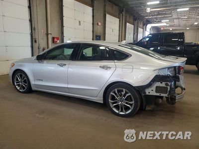 Drugie zdjęcie samochodu z przodu: 2019 FORD FUSION TITANIUM VIN:3FA6P0RU2KR209244 - miniatura