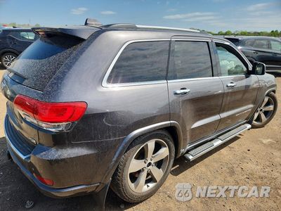 Trzecie zdjęcie samochodu z tyłu: 2015 JEEP GRAND CHEROKEE OVERLAND VIN:1C4RJFCTXFC619032 - miniatura