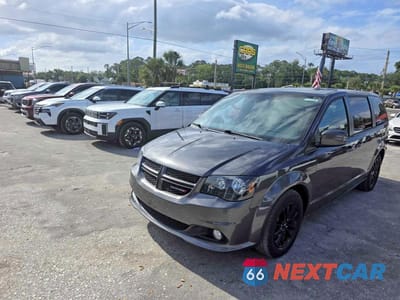 Drugie zdjęcie samochodu z przodu: 2019 DODGE GRAND CARAVAN GT VIN:2C4RDGEGXKR760102 - miniatura