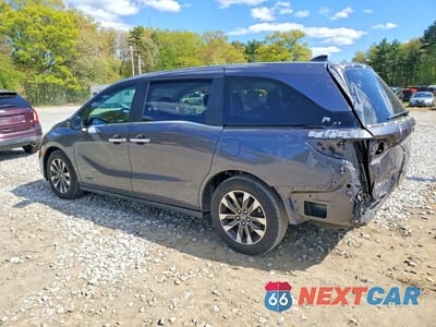 Drugie zdjęcie samochodu z przodu: 2022 HONDA ODYSSEY EXL VIN:5FNRL6H79NB063903 - miniatura
