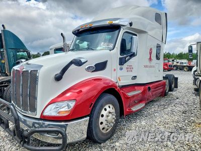 Drugie zdjęcie samochodu z przodu: 2020 PETERBILT 579 SEMI TRUCK VIN:1XPBDP9X3LD683250 - miniatura