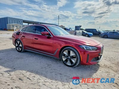 Czwarte zdjęcie samochodu z boku: 2025 BMW I4 EDRIVE 40 VIN:WBY23HD0XSFT99569 - miniatura