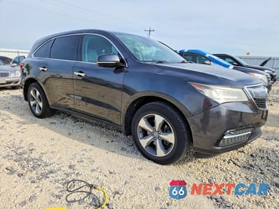 Czwarte zdjęcie samochodu z boku: 2016 ACURA MDX VIN:5FRYD4H26GB025466 - miniatura