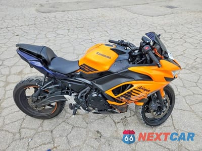 2025 KAWASAKI EX650 P ML5EXEP14SDAF9070 - główne zdjęcie licytacji z USA - miniatura