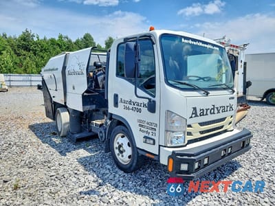 Czwarte zdjęcie samochodu z boku: 2021 ISUZU NPR HD VIN:54DC4W1D0MS206303 - miniatura