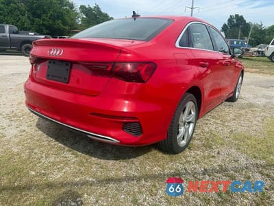 Czwarte zdjęcie samochodu z boku: 2022 AUDI A3 PREMIUM VIN:WAUAUDGY8NA038487 - miniatura