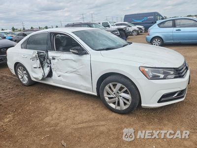 Czwarte zdjęcie samochodu z boku: 2018 VOLKSWAGEN PASSAT SE VIN:1VWBA7A39JC021983 - miniatura