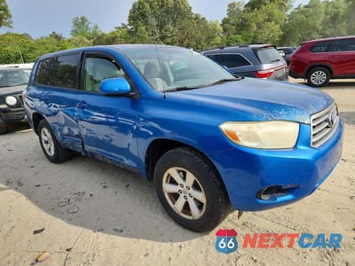 Czwarte zdjęcie samochodu z boku: 2008 TOYOTA HIGHLANDER BASE VIN:JTEES41A382073941 - miniatura