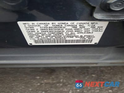 Zdjęcie 13 z 13 samochodu: 2005 ACURA MDX TOURING VIN:2HNYD18875H506431 - miniatura