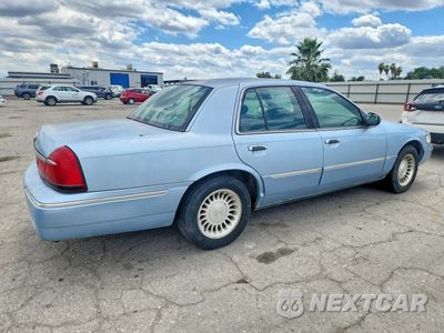 Trzecie zdjęcie samochodu z tyłu: 2001 MERCURY GRAND MARQUIS LS VIN:2MEFM75W61X609471 - miniatura
