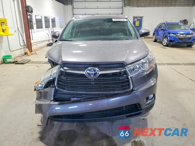 Piąte zdjęcie samochodu w środku: 2016 TOYOTA HIGHLANDER HYBRID LIMITED VIN:5TDDCRFH8GS014813 - miniatura