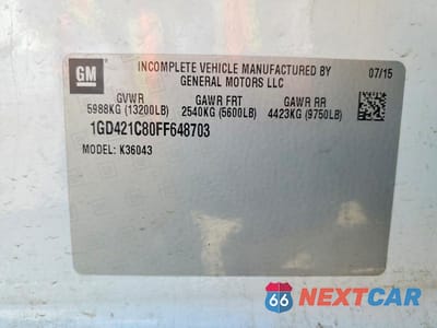 Zdjęcie 12 z 12 samochodu: 2015 GMC SIERRA K3500 VIN:1GD421C80FF648703 - miniatura