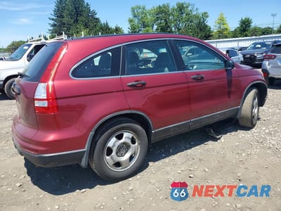 Trzecie zdjęcie samochodu z tyłu: 2011 HONDA CR-V LX VIN:5J6RE3H31BL060518 - miniatura