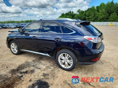 Drugie zdjęcie samochodu z przodu: 2010 LEXUS RX 450H VIN:JTJBC1BA2A2006669 - miniatura