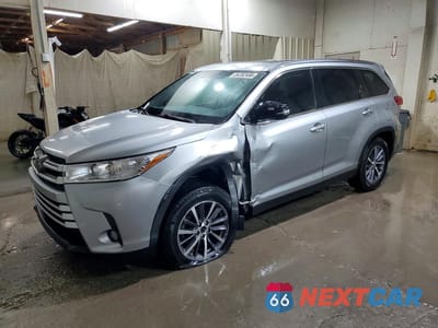 2019 TOYOTA HIGHLANDER XLE 5TDKZRFH5KS346206 - główne zdjęcie licytacji z USA - miniatura